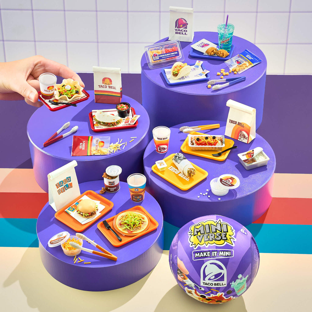 MGA's Miniverse Make It Mini Taco Bell® Series 2 Decades Mini Collectibles