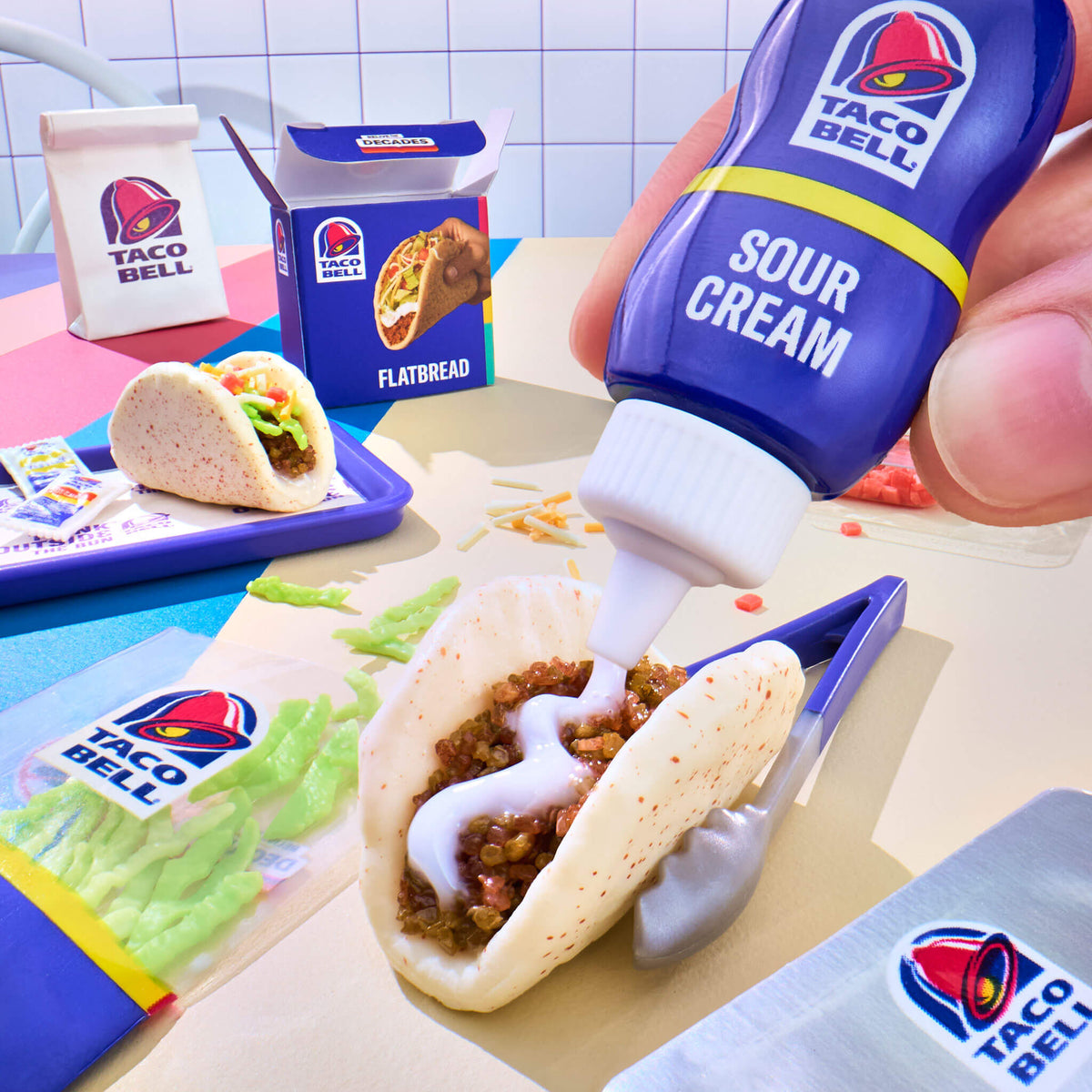 MGA's Miniverse Make It Mini Taco Bell® Series 2 Decades Mini Collectibles