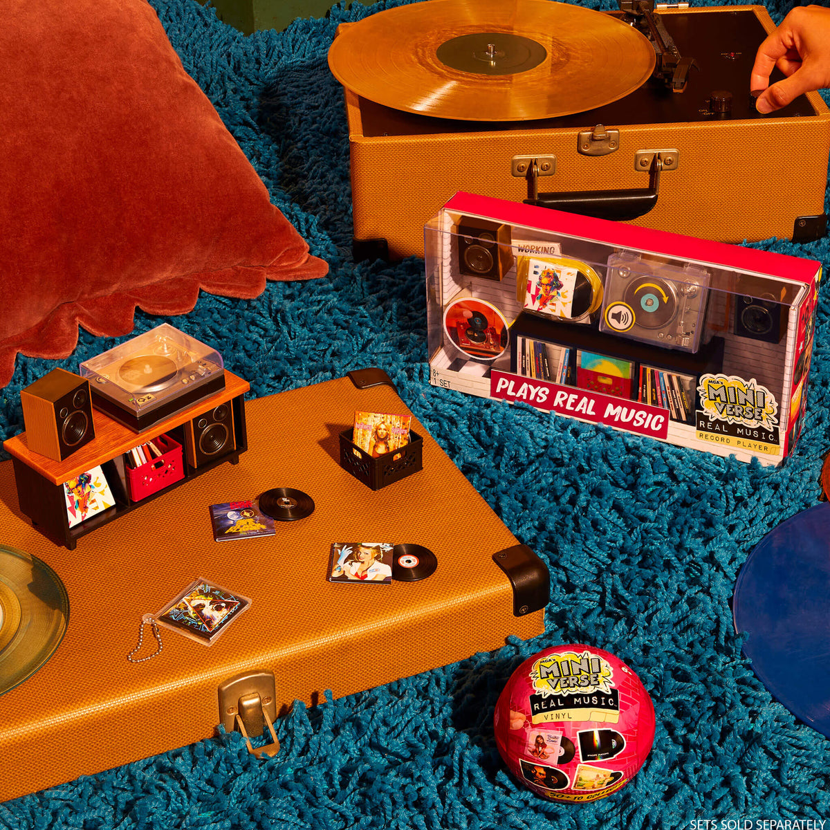 MGA's Miniverse Real Music Vinyl - Mini Playable Vinyl Records