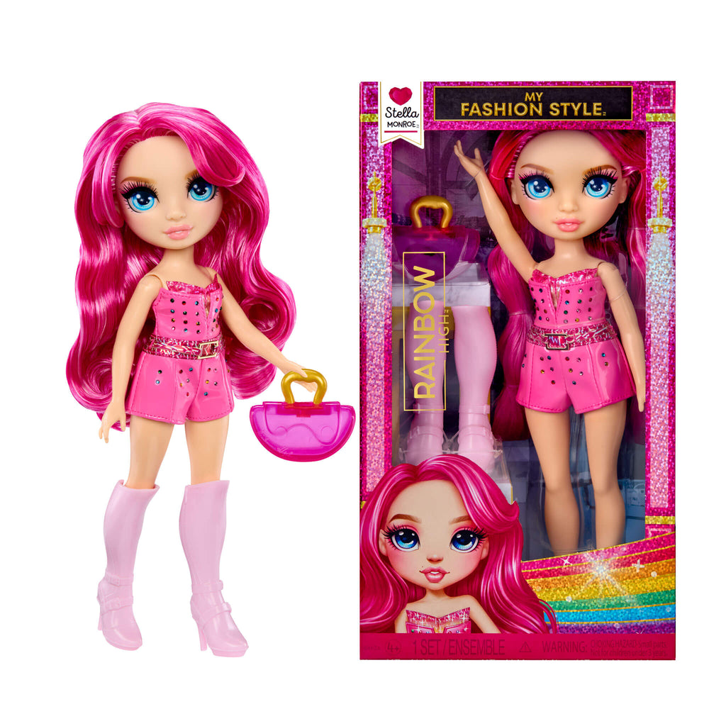 Rainbow High My Fashion Style - Stella, Fuchsia 11" Fashion Doll