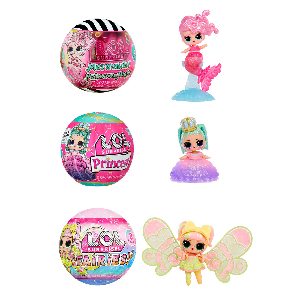 LOL Surprise Just Add Color 3-Pack 2.0 – 3 Dolls Included