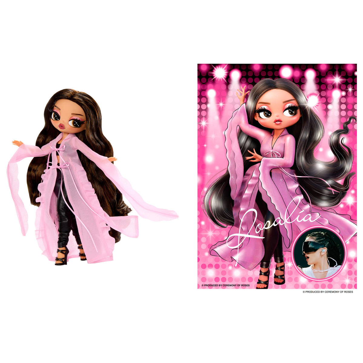 LOL Surprise OMG Music Festival Featuring Rosalía – Fashion Doll with Collectible Poster