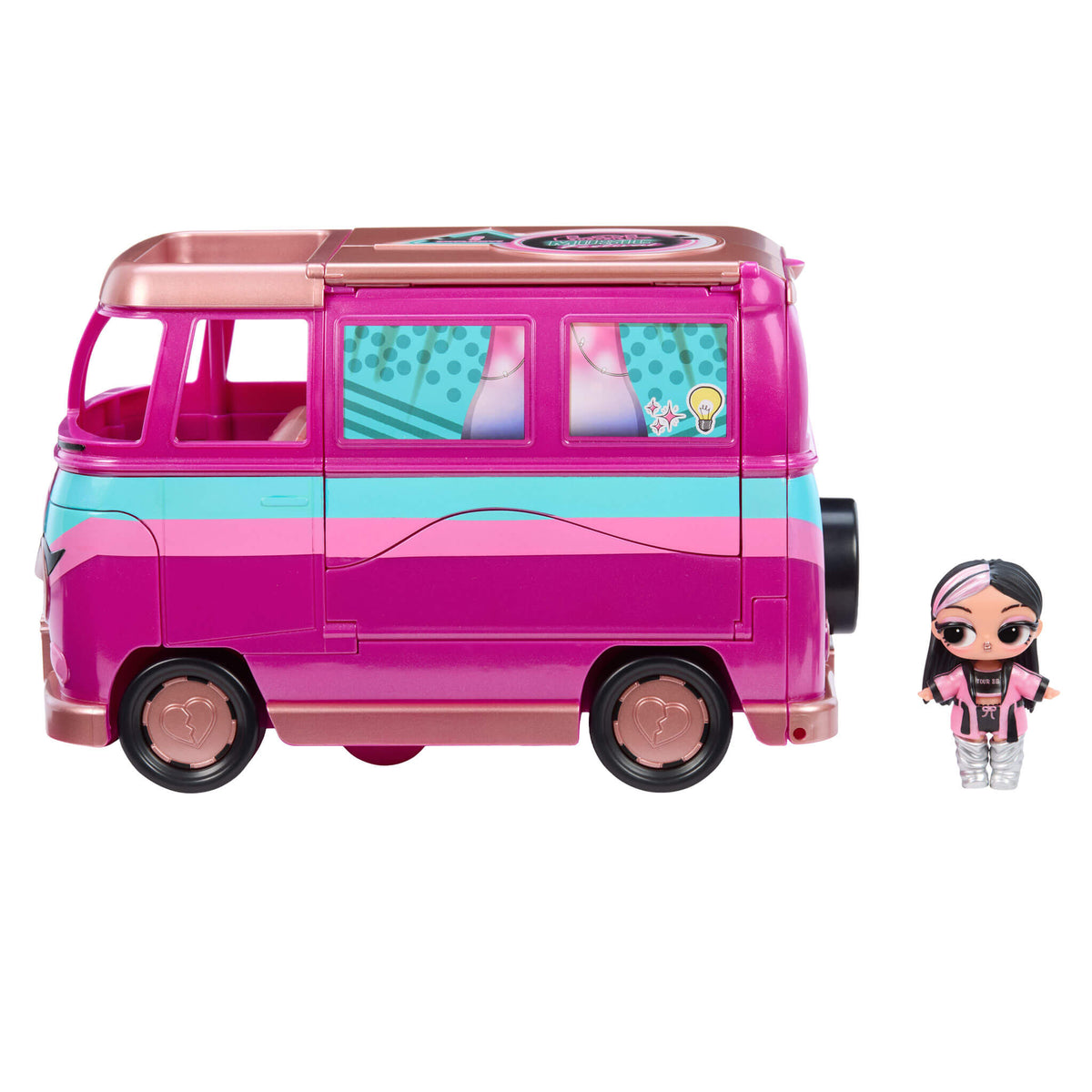 LOL Surprise Music Festival Tour Bus – 5-in-1 Playset