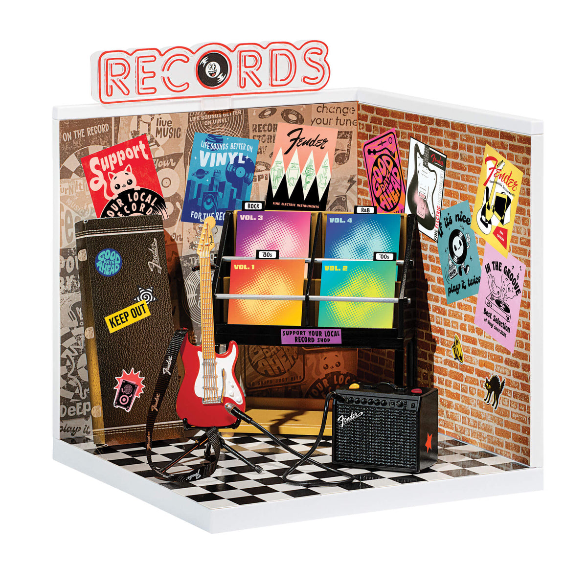 MGA's Miniverse Real Music Record Shop