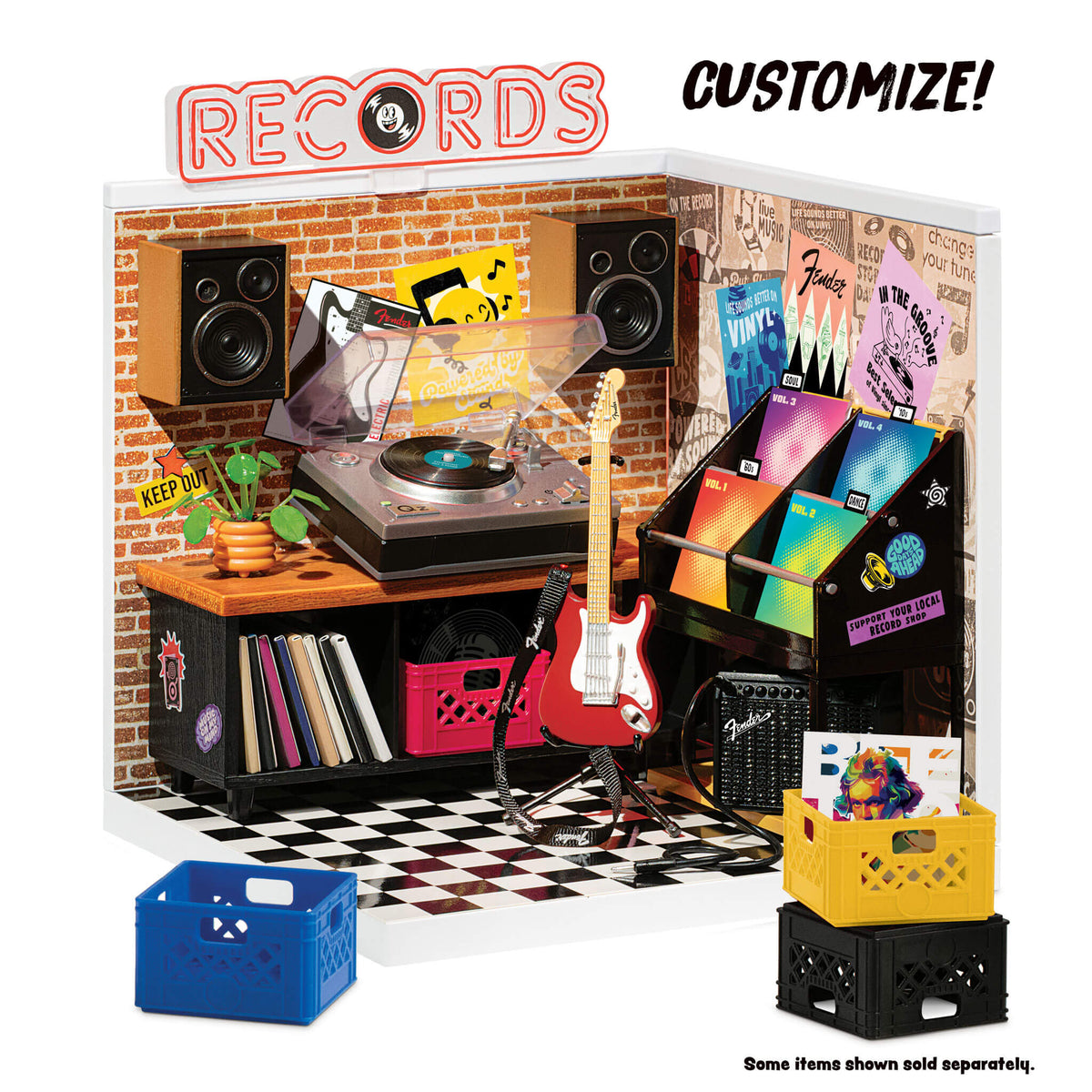 MGA's Miniverse Real Music Record Shop