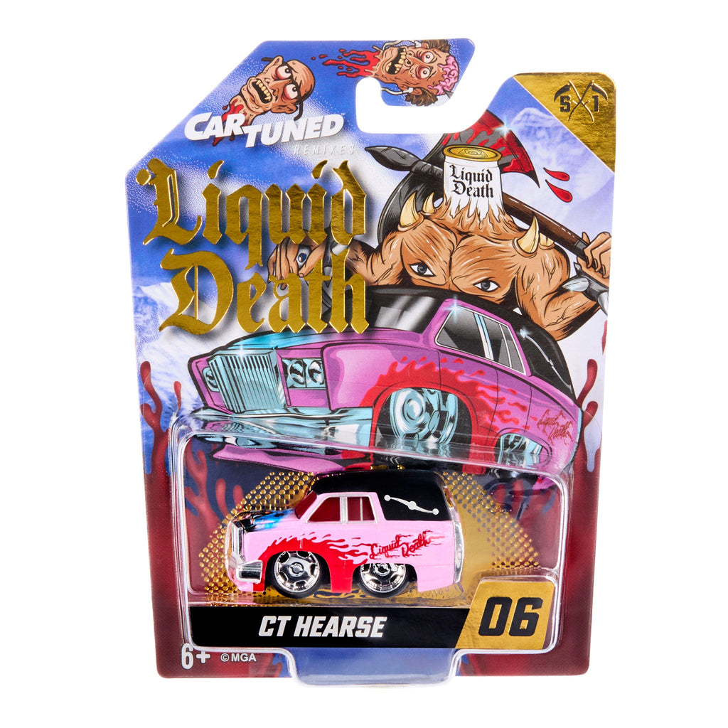 CarTuned Remixes Series 1 - Liquid Death - Hearse (Pink) (NL)