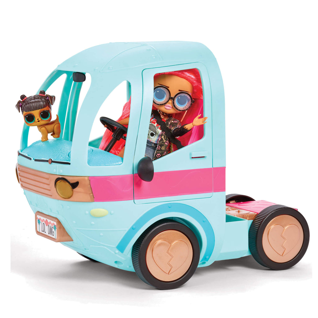 LOL Surprise Glamper – 4-in-1 Camper Doll Playset with 55+ Surprises