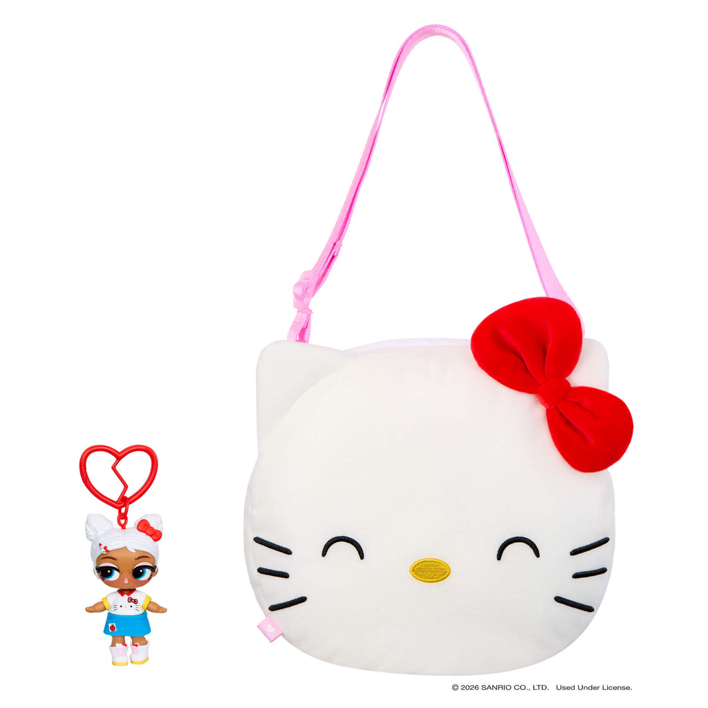 LOL Surprise Loves Hello Kitty® and Friends BIG Reversible Plush – Large Hello Kitty® Plush with Matching Tot