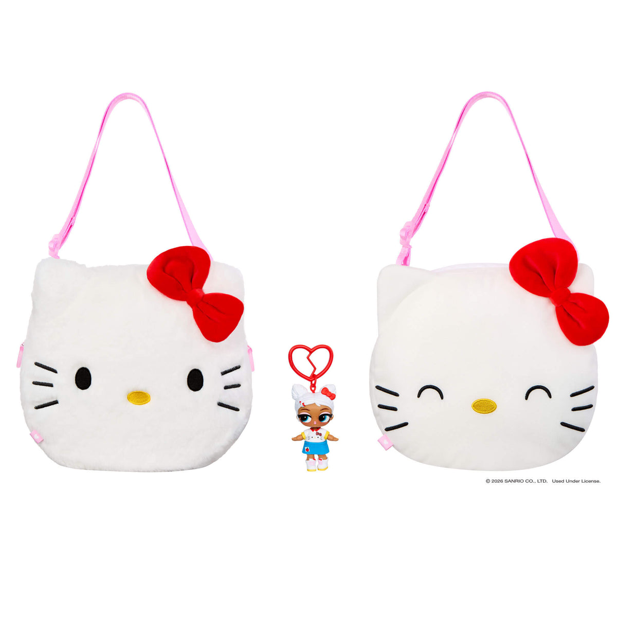 LOL Surprise Loves Hello Kitty® and Friends BIG Reversible Plush – Large Hello Kitty® Plush with Matching Tot