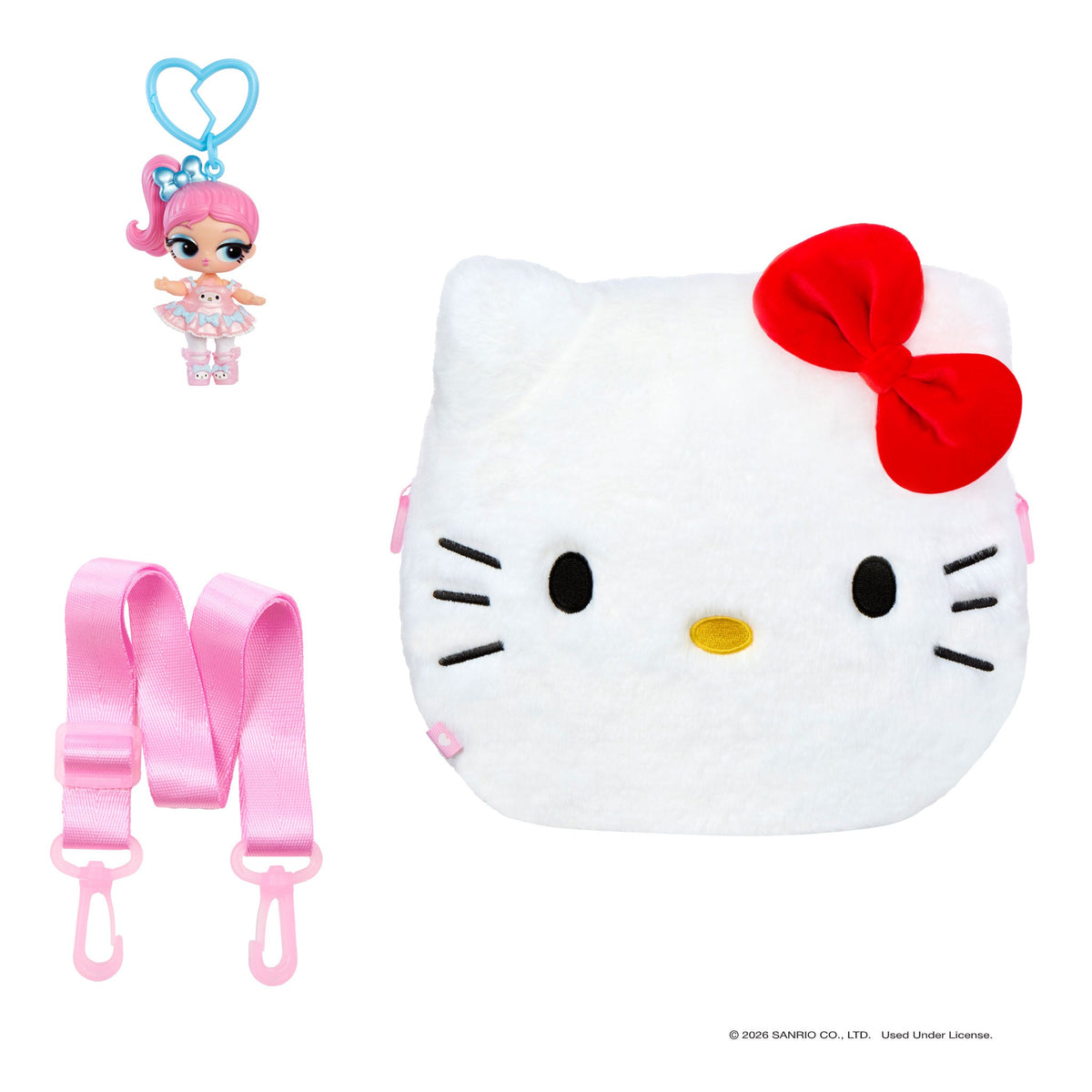 LOL Surprise Loves Hello Kitty® and Friends BIG Reversible Plush – Large My Melody™ Plush with Matching Tot