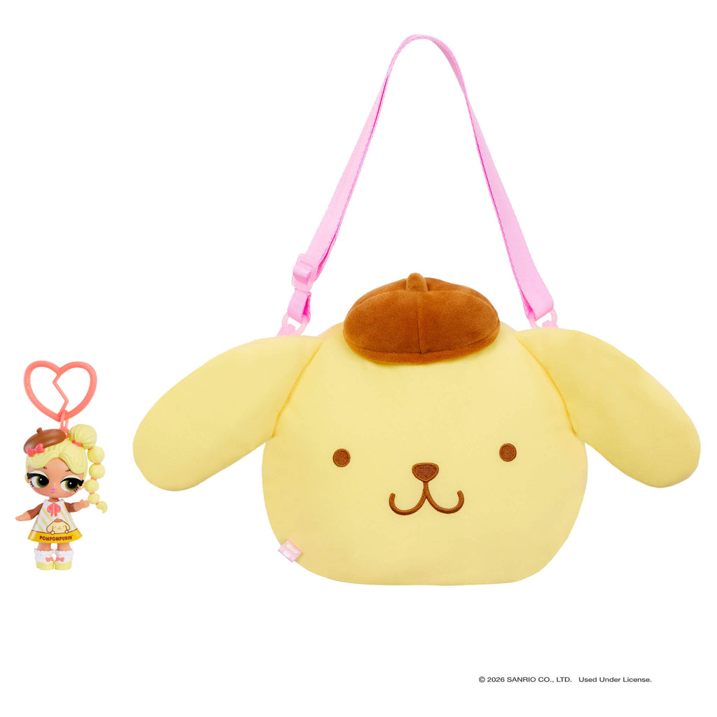 LOL Surprise Loves Hello Kitty® and Friends BIG Reversible Plush – Large Pompompurin™ Plush with Matching Tot