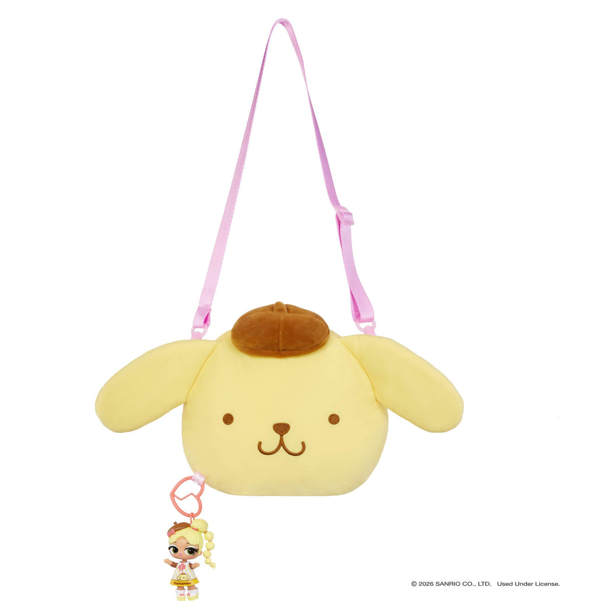LOL Surprise Loves Hello Kitty® and Friends BIG Reversible Plush – Large Pompompurin™ Plush with Matching Tot