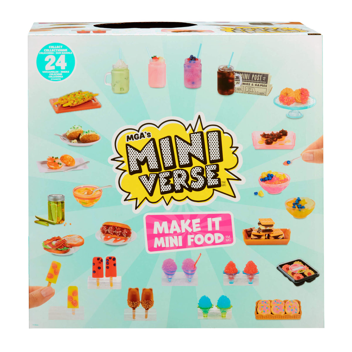 MGA's Miniverse Make It Mini Food Cafe Series 3 Mini Collectibles Complete Collection