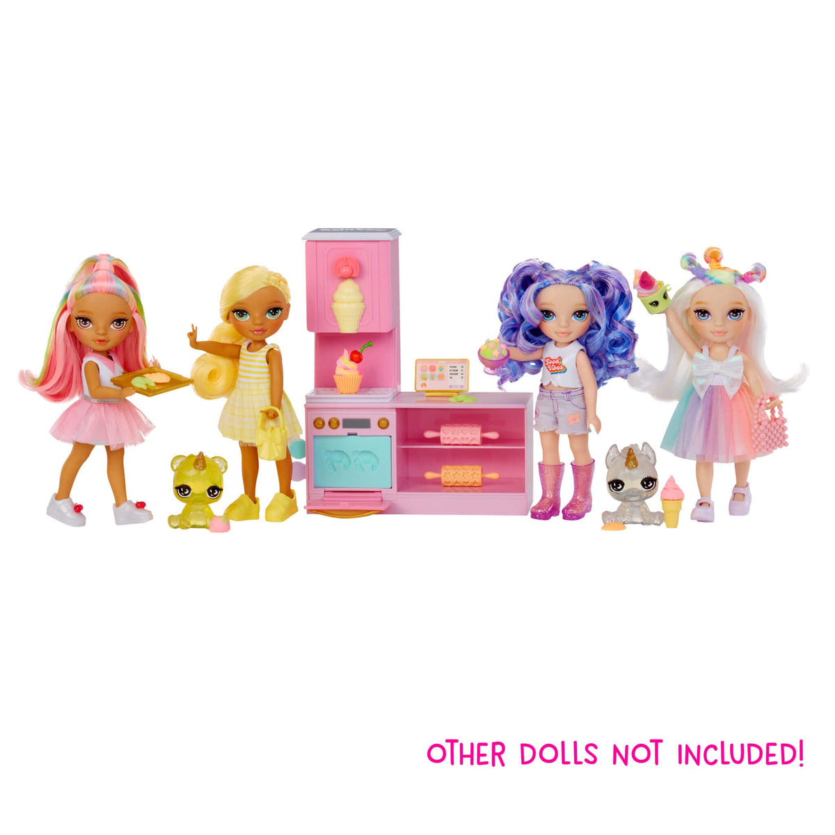 Rainbow High Little Dessert Shop with Kandy Playset