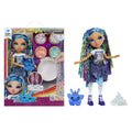 Rainbow High Rainbow Shimmers with Slime – Skyler, Blue 11” Doll, Create a Rainbow Fashion Doll