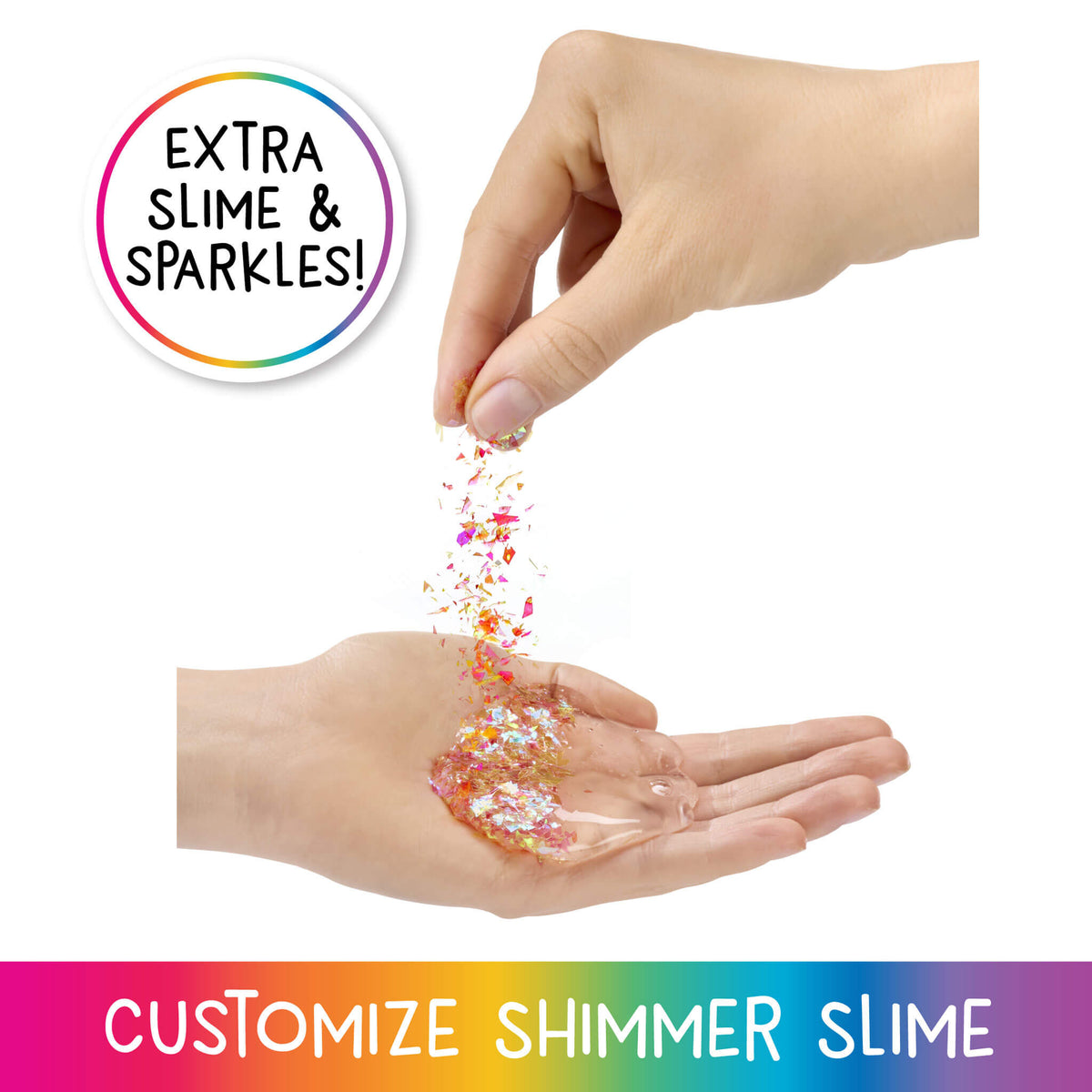 Rainbow High Rainbow Shimmers with Slime – Violet, Purple 11” Doll, Create a Rainbow Fashion Doll