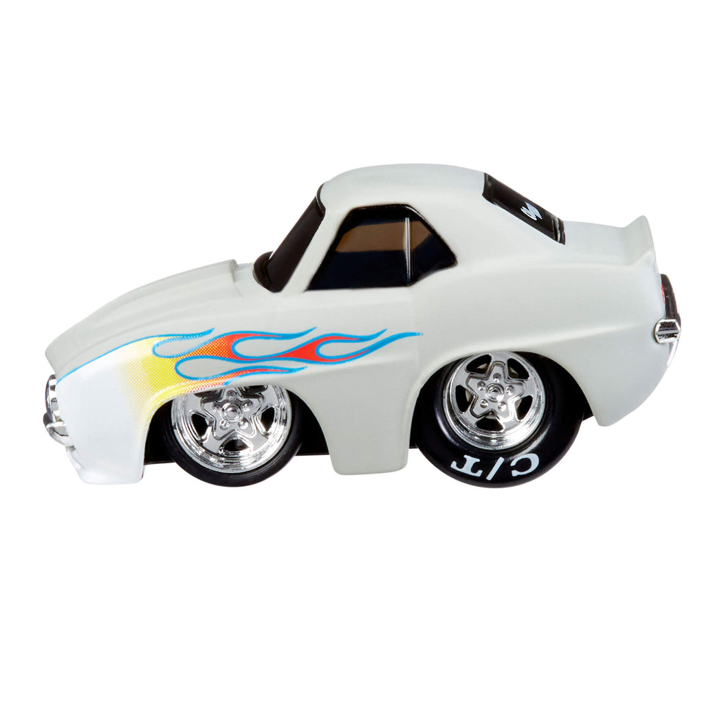 CarTuned 2 Pack Series 1-Street Race'n, 1969 Chevy Camaro (Pro Street), 1987 Chevy C10 (Pro Street),  Diecast Vehicles