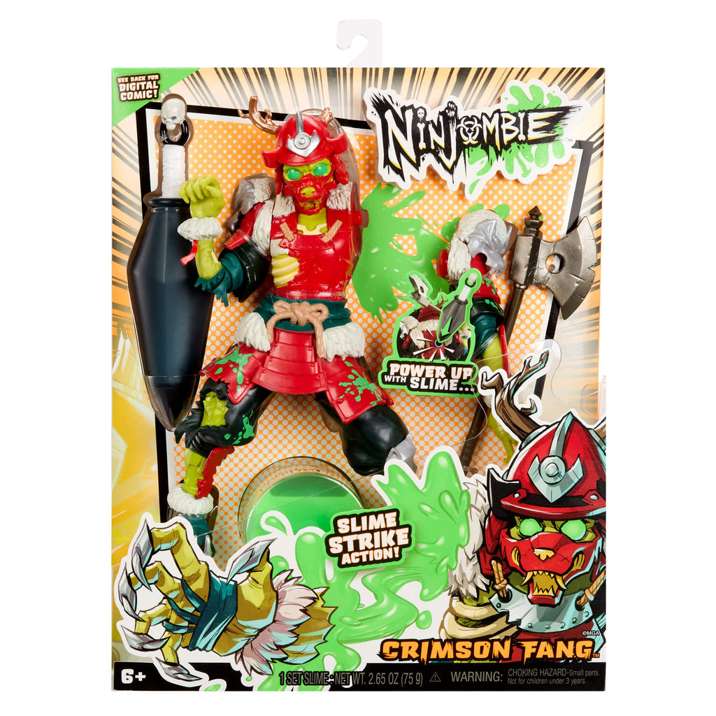 Ninjombie Action Figure - Crimson Fang