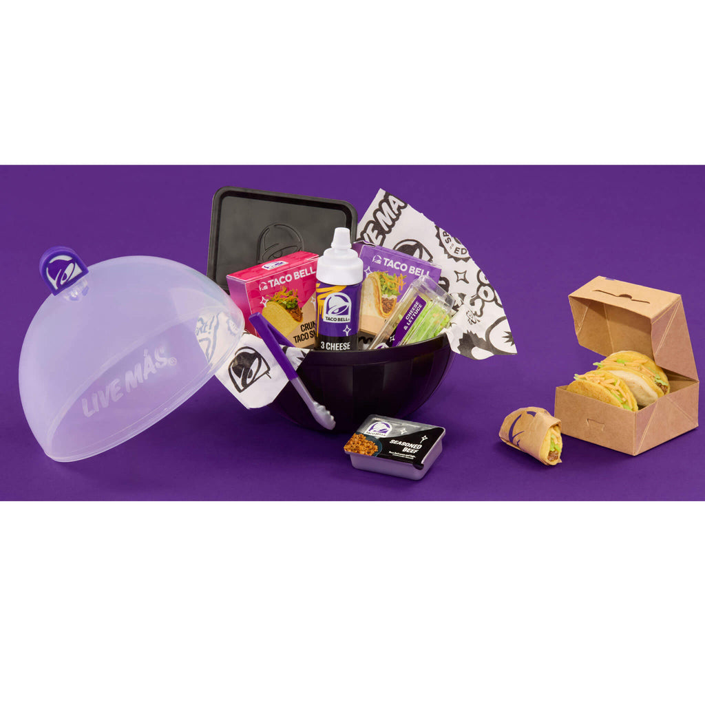 MGA's Miniverse Taco Bell® Cheesy Gordita Crunch & Crunchy Tacos, SPECIAL EDITION, LIMITED, EXCLUSIVE