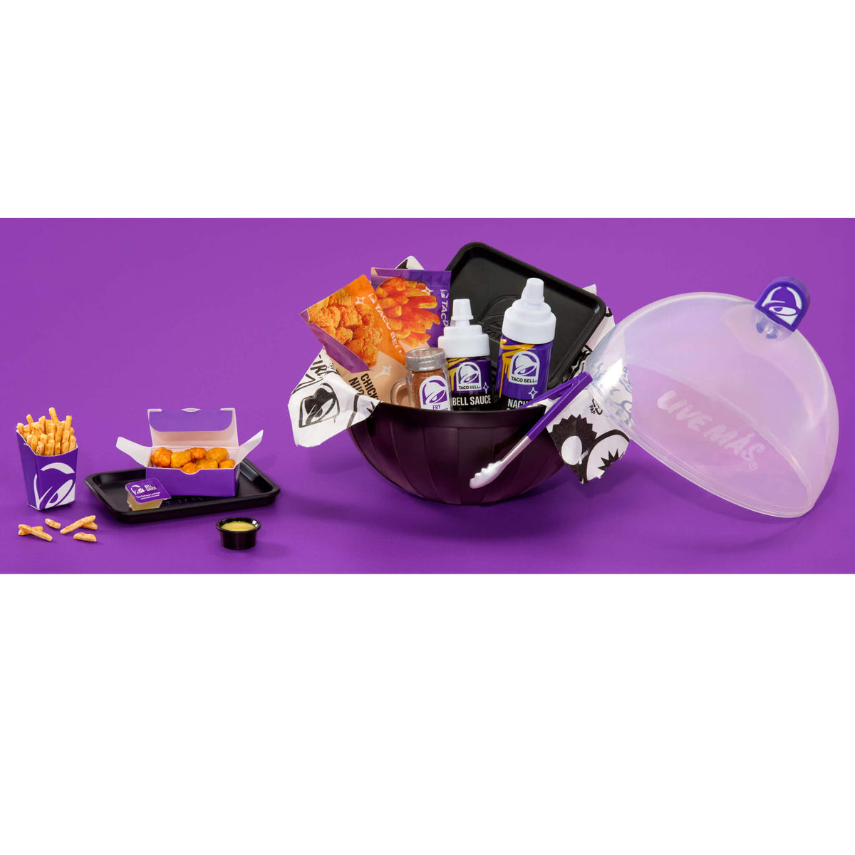 MGA's Miniverse Taco Bell® Crispy Chicken Nuggets & Nacho Fries, SPECIAL EDITION, LIMITED, EXCLUSIVE