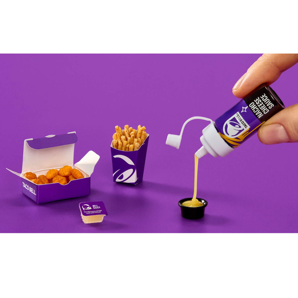 MGA's Miniverse Taco Bell® Crispy Chicken Nuggets & Nacho Fries, SPECIAL EDITION, LIMITED, EXCLUSIVE