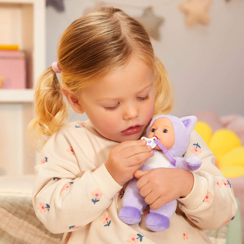 BABY born Cozy Cuties Soft Baby Doll - Cat with Blue Eyes
