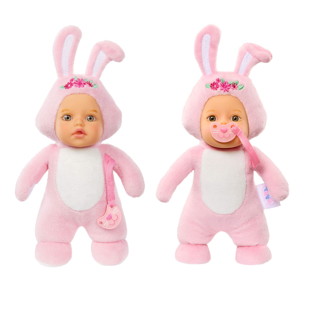BABY born Cozy Cuties Soft Baby Doll - Bunny with Gray Eyes