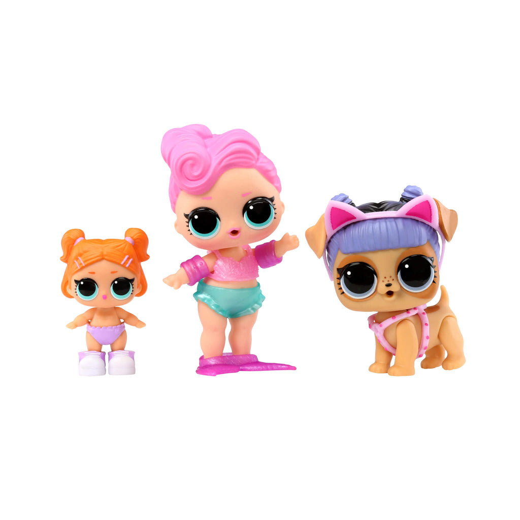 LOL Surprise Tot Pet Lil Sis 3-Pack with Waves - K9 - Lil Beats