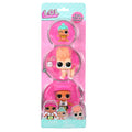 LOL Surprise Tot Pet Lil Sis 3-Pack with Spike - Cowardly Kitty - Lil Genie