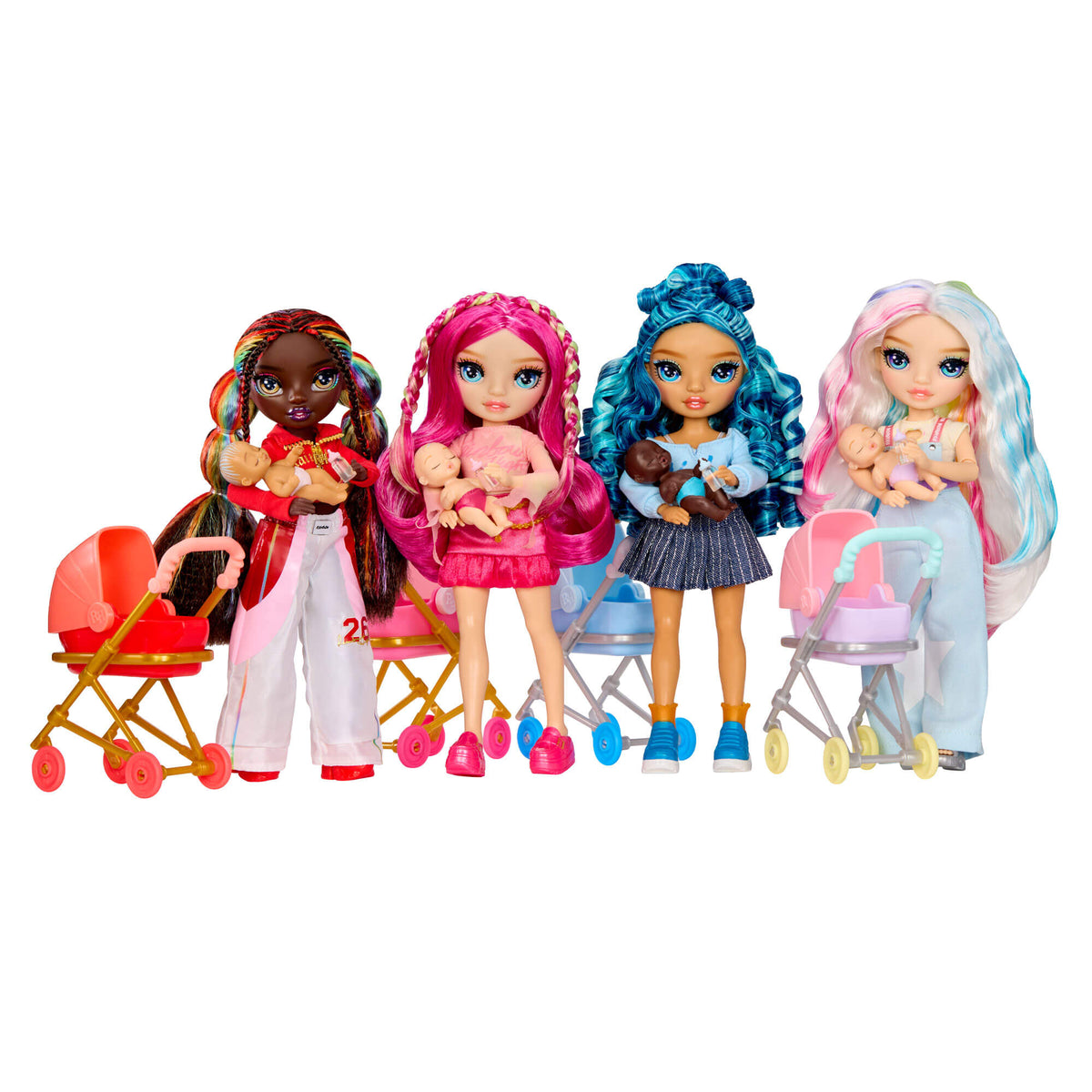 Rainbow High Jr. High Bestie Babysitters – Amaya Raine (Rainbow) 9" Fashion Doll